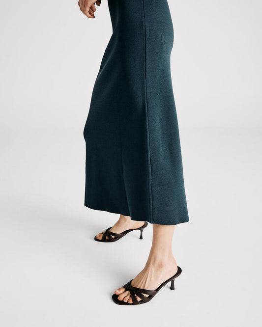 Image of Heels. Product name - Valancia Espresso Vegan Heels in Espresso colour by brand - Novo