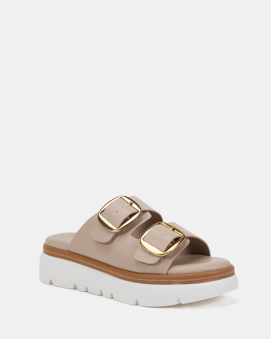 Image of Boots. Productname: BELLAMY WHITE SAND Women's Wedge Novo Wedges in White Sand colour by brand - Novo