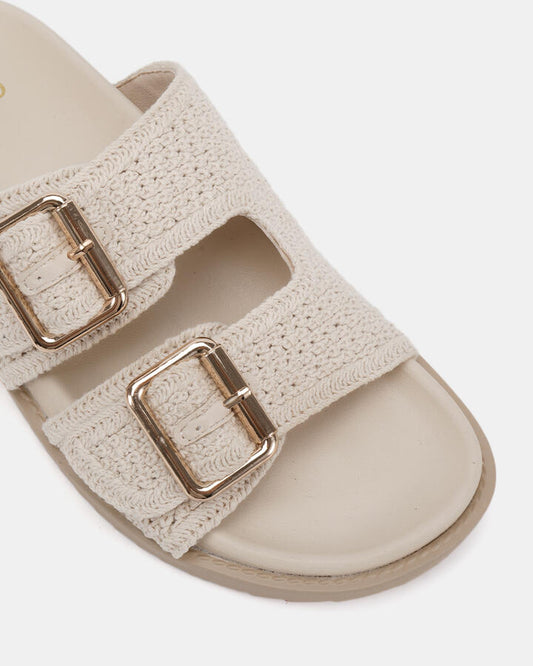 Image of Sandals. Productname: Serious: Beige - Women's Thongs in Neutral colour by brand - Novo