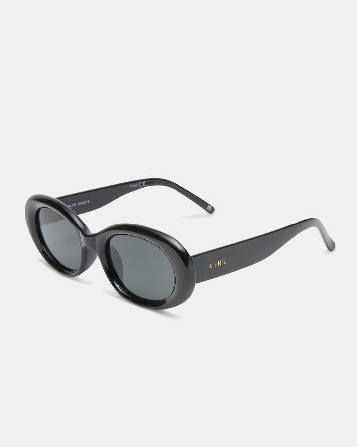 Image of Sunglasses. Productname: AIRE EPSILON SUNGLASSES Women's Sunglasses in Black colour by brand - Novo