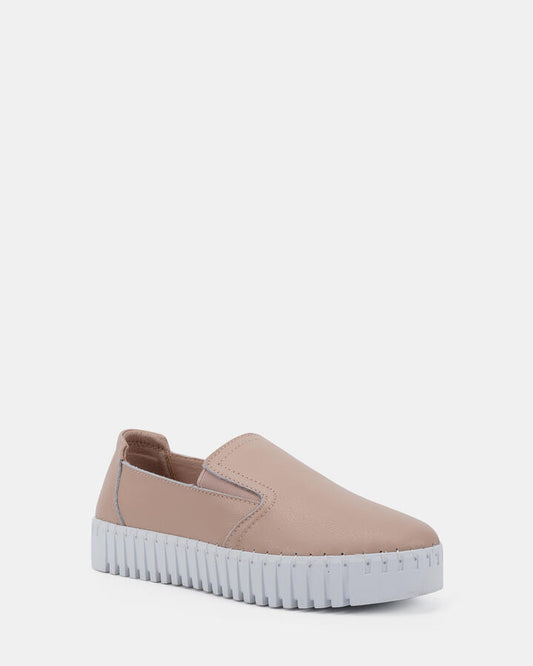 Image of Sneakers. Productname: Haven Rivers Â· Nude: Nude - Women's Casual Sneakers in Nude colour by brand - Novo