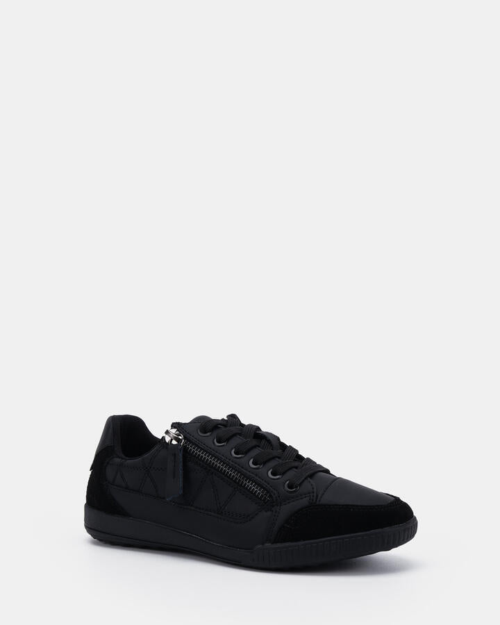 Image of Shoes. Product name - Shania Rivers Black in Black colour by brand - Novo