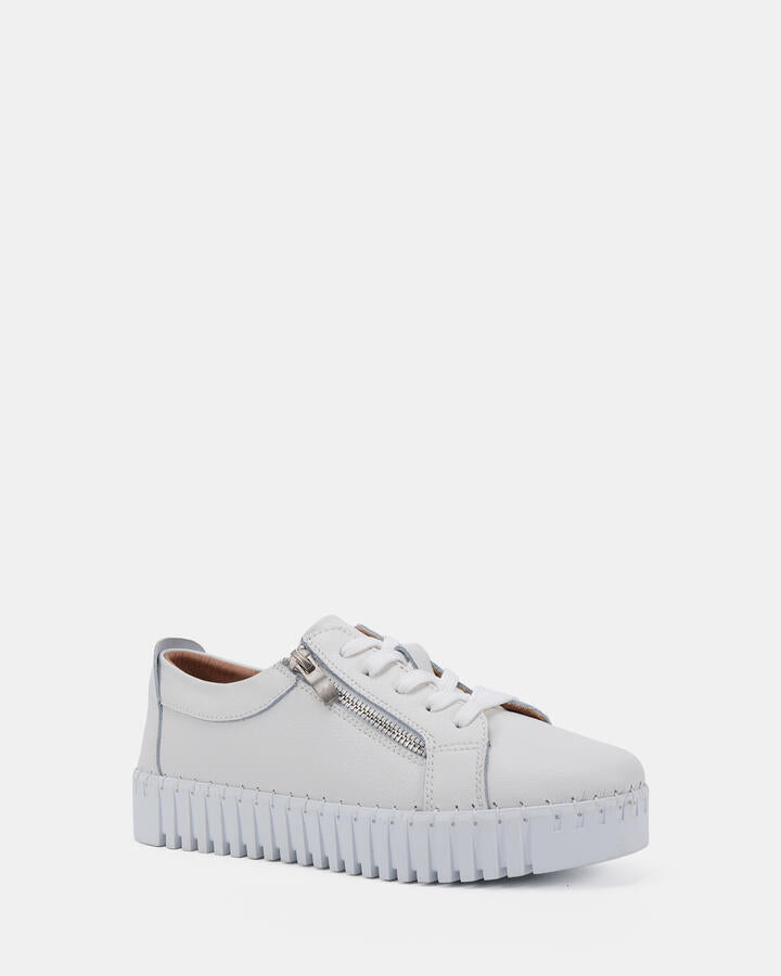 Image of Shoes. Product name - Hattie Rivers White in Multi colour by brand - Novo