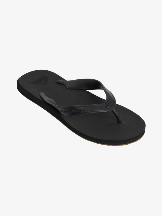 Image of Sandals. Productname: Quiksilver - Mens Carver Ii Thongs - Black - in Black colour by brand - Quiksilver