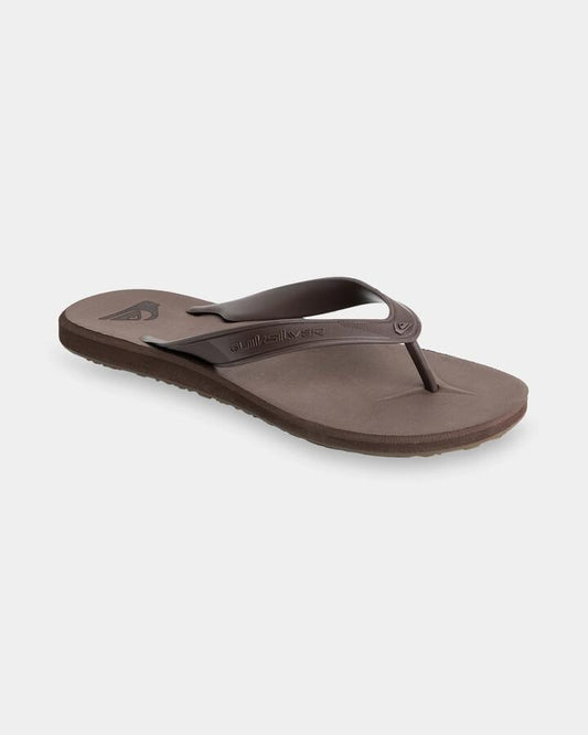 Image of Sandals. Productname: Quiksilver - Mens Cavier Ii Thongs - Demitasse - in Demitasse colour by brand - Quiksilver