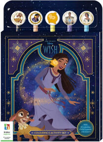 Image of Toys. Product name - Disney Wish Colouring and Activity Set in colour by brand - Toymate