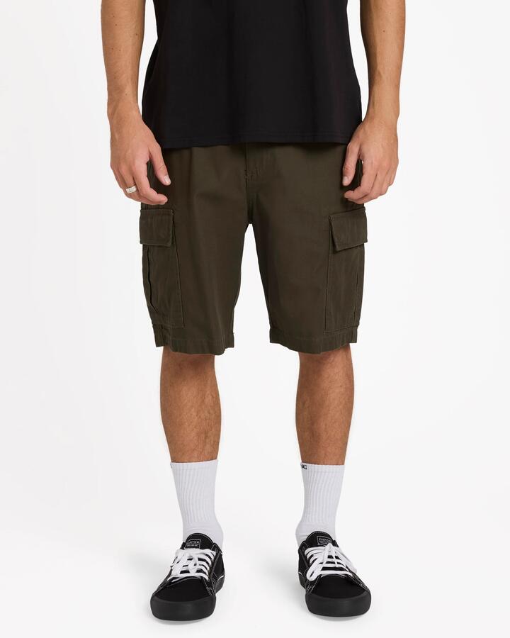 Image of Boots. Product name - Billabong Mens Combat Cargo 21" Shorts Military in Military colour by brand - Billabong