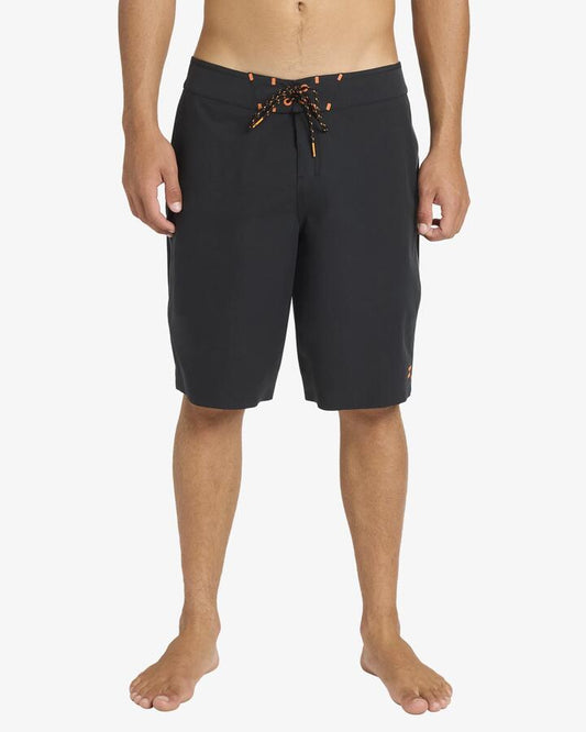 Image of Swimwear. Product name - Billabong Mens Boat Trip Pro 20" Boardshorts Black - in Black colour by brand - Billabong