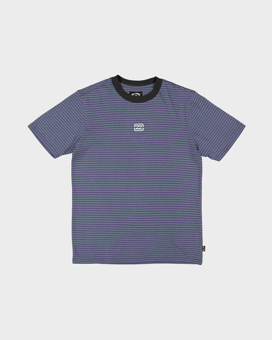 Image of T-Shirts. Product name - Billabong Boys 0-7 Groms Absense T-Shirt Purple in Purple colour by brand - Billabong