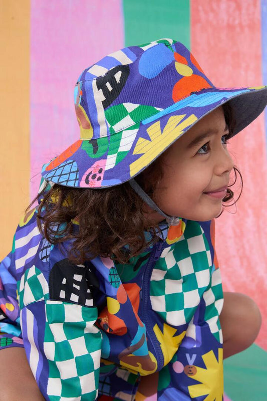 Image of Hats. Productname: Cool Friends Kids Hat in Multi colour by brand - Gorman