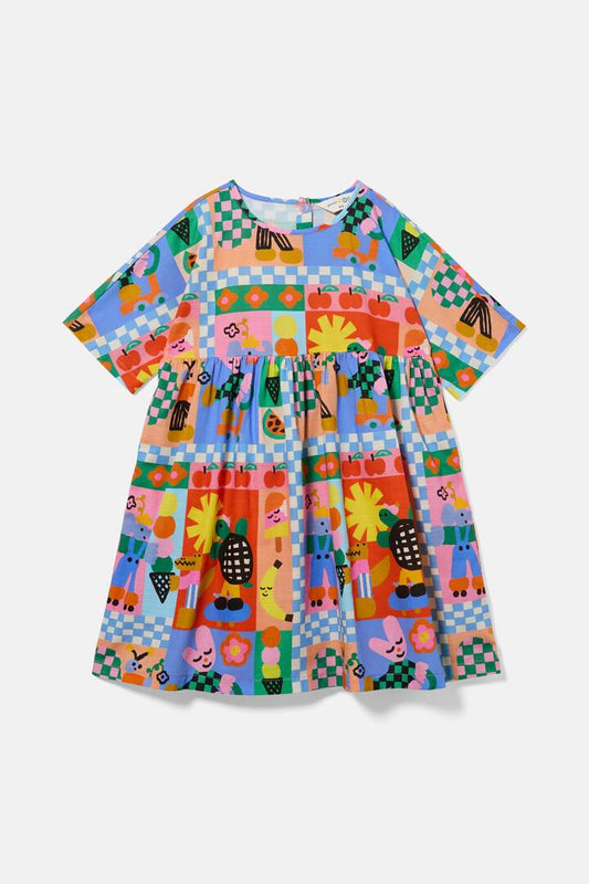Image of Dresses. Productname: Check Mate Kids Dress in Multi colour by brand - Gorman
