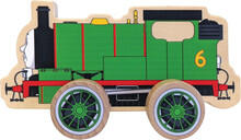 Image of Toy Playsets. Product name - Thomas the Tank Wooden Push Along in colour by brand - Toymate