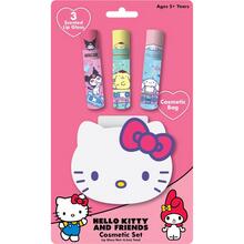 Image of Accessories. Product name - Hello Kitty & Friends Scented Lip Gloss 3 Pack with Cosmetic Bag in colour by brand - Toymate