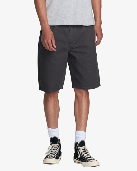Image of Accessories. Productname: RVCA - Mens Dayshift 21" Walkshorts - Garage Blue - in Garage Blue colour by brand - RVCA