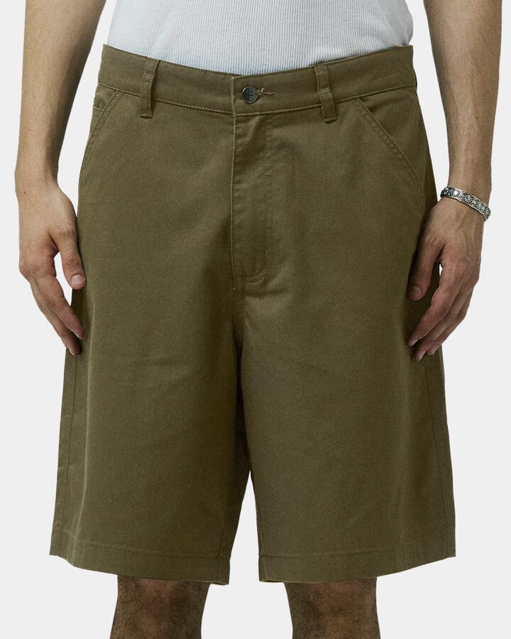 Image of Accessories. Productname: Former - Mens Reynolds 21" Walkshorts - Green - in Green colour by brand - Former