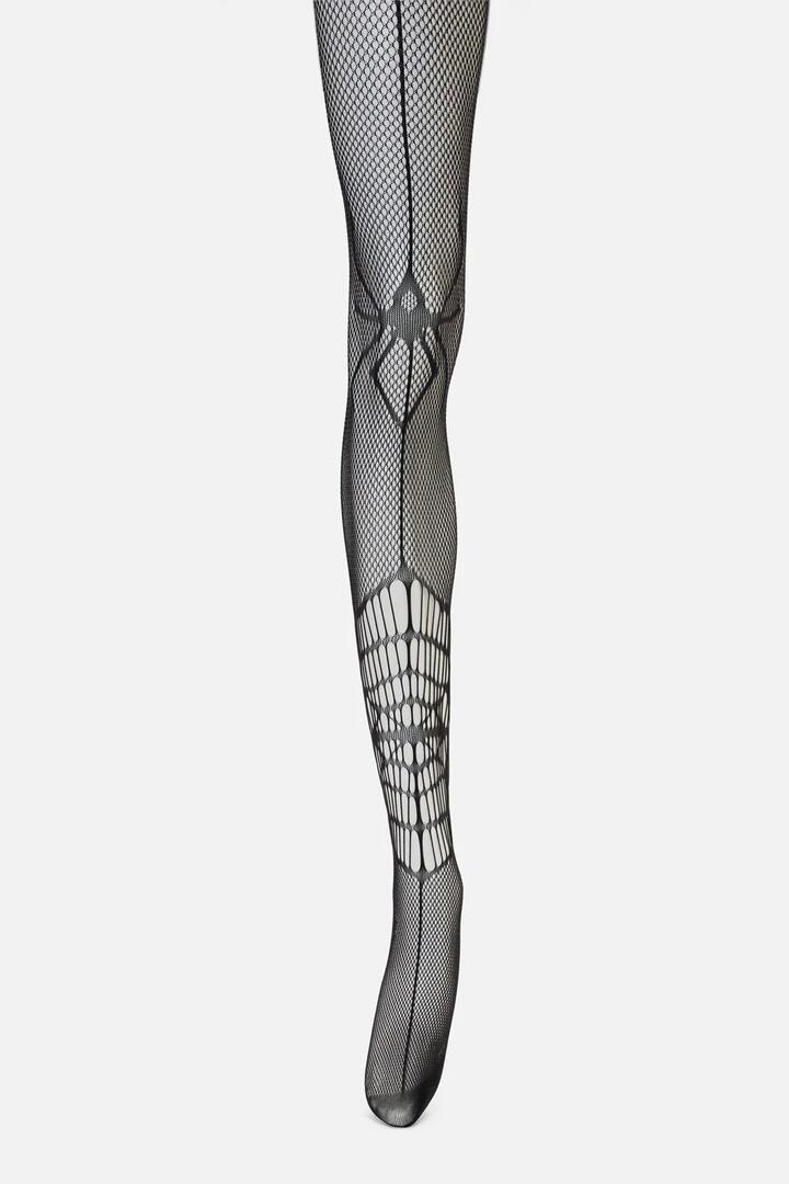 Image of Lingerie. Productname: Spider Tights in Black colour by brand - Black Friday