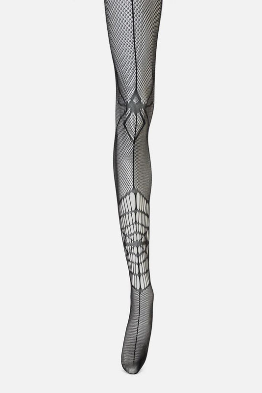 Image of Lingerie. Productname: Spider Tights in Black colour by brand - Black Friday