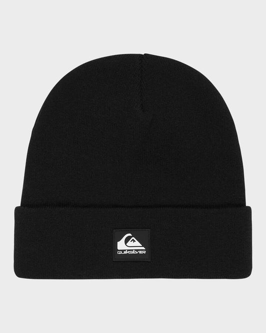 Image of Hats. Productname: Quiksilver - Mens Brigade Beanie - True Black - in True Black colour by brand - Quiksilver