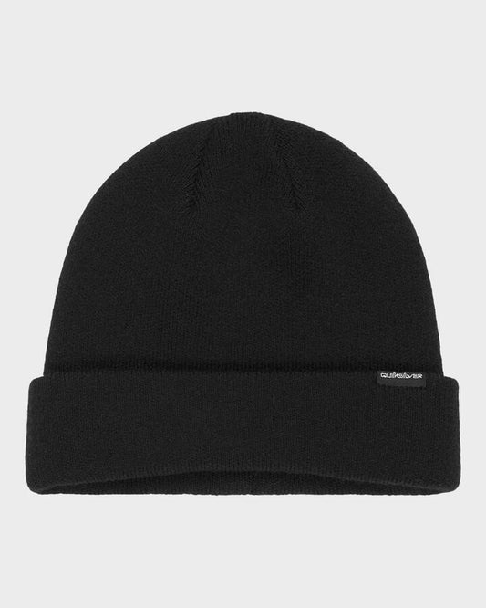 Image of Hats. Productname: Quiksilver - Mens Routine Beanie - True Black - in True Black colour by brand - Quiksilver