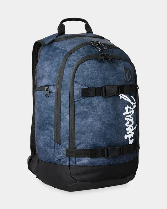 Image of Bags. Productname: Rip Curl - Posse Archive Script 33L Backpack - Navy - in Navy colour by brand - Rip Curl