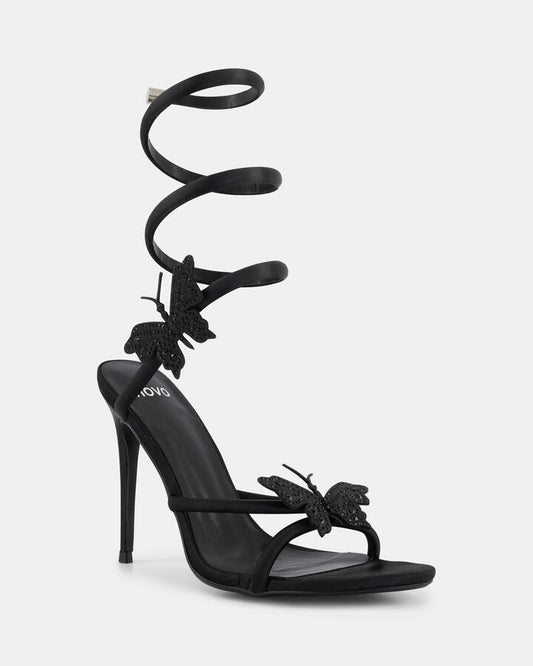 Image of Heels. Productname: ZAISHA BLACK Women's High Fashion Novo Heels in Black colour by brand - Novo