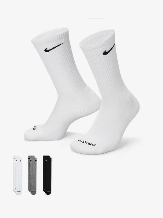 Image of Socks. Productname: Nike Everyday Plus Training Crew Socks in Multi-Color colour by brand - Nike