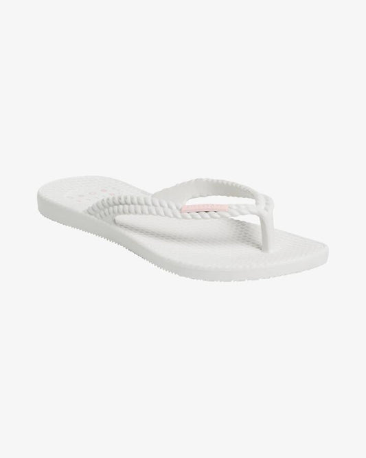 Image of Sandals. Productname: Billabong Girls 4-14 Kicks Thongs White - in White colour by brand - Billabong