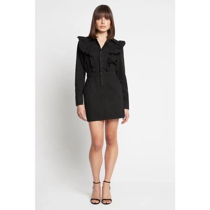 Image of Dresses. Productname: Cosmic Cowgirl Dress in Black colour by brand - sass and bide