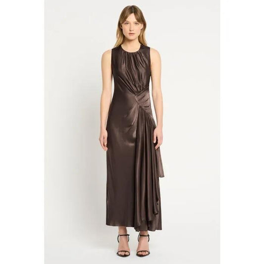 Image of Dresses. Productname: Good Life Dress in COFFEE colour by brand - sass and bide