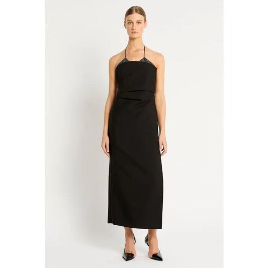 Image of Dresses. Productname: Amps Midi Dress in NOIR colour by brand - sass and bide