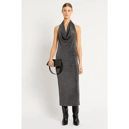 Image of Dresses. Productname: Havana Nights Dress in GUN METAL colour by brand - sass and bide
