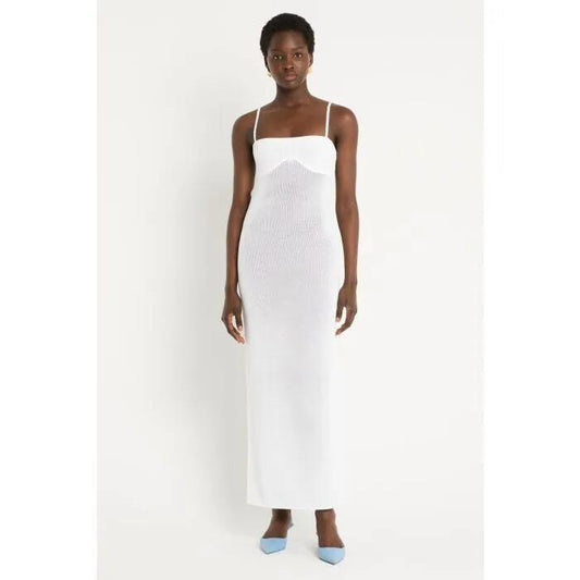 Image of Dresses. Productname: Dream Weaver Knit Dress in Ivory colour by brand - sass and bide