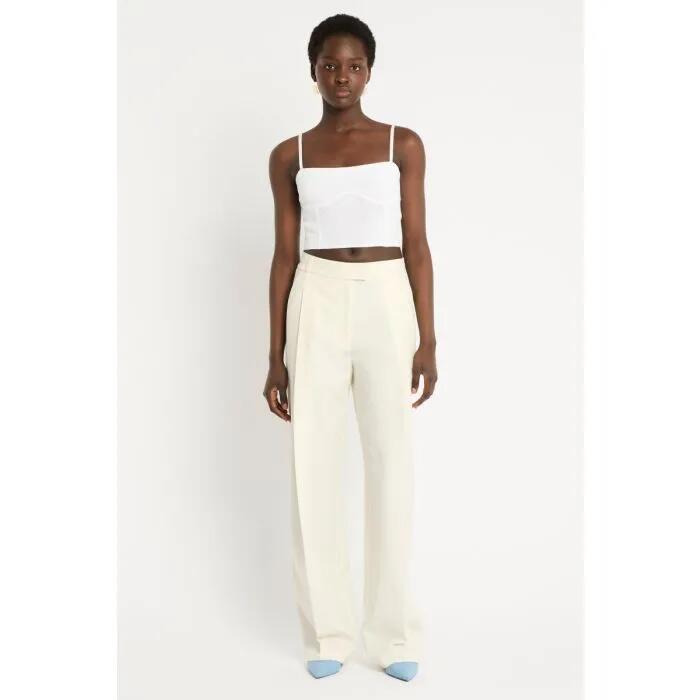 Image of Lingerie. Productname: Dream Weaver Knit Corset in Ivory colour by brand - sass and bide