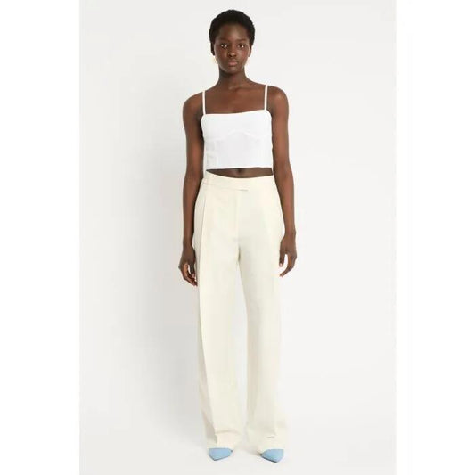 Image of Lingerie. Productname: Dream Weaver Knit Corset in Ivory colour by brand - sass and bide