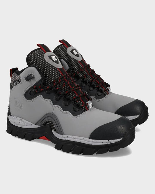 Image of Sneakers. Productname: DC Shoes Mens Navigator Sneakers Grey/Black/Black - in Grey/Black/Black colour by brand - DC Shoes