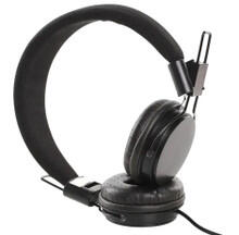 Image of Toys. Product name - Spacetech Foldable Wired Headset Black in colour by brand - Toymate