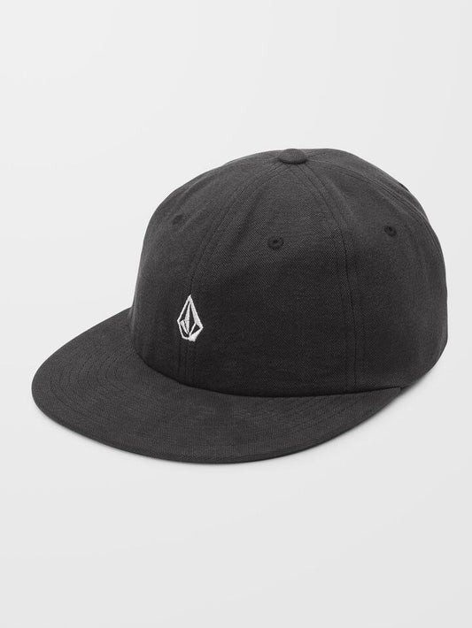 Image of Hats. Productname: Volcom Mens Full Stone Dad Cap Black - in Black colour by brand - Volcom