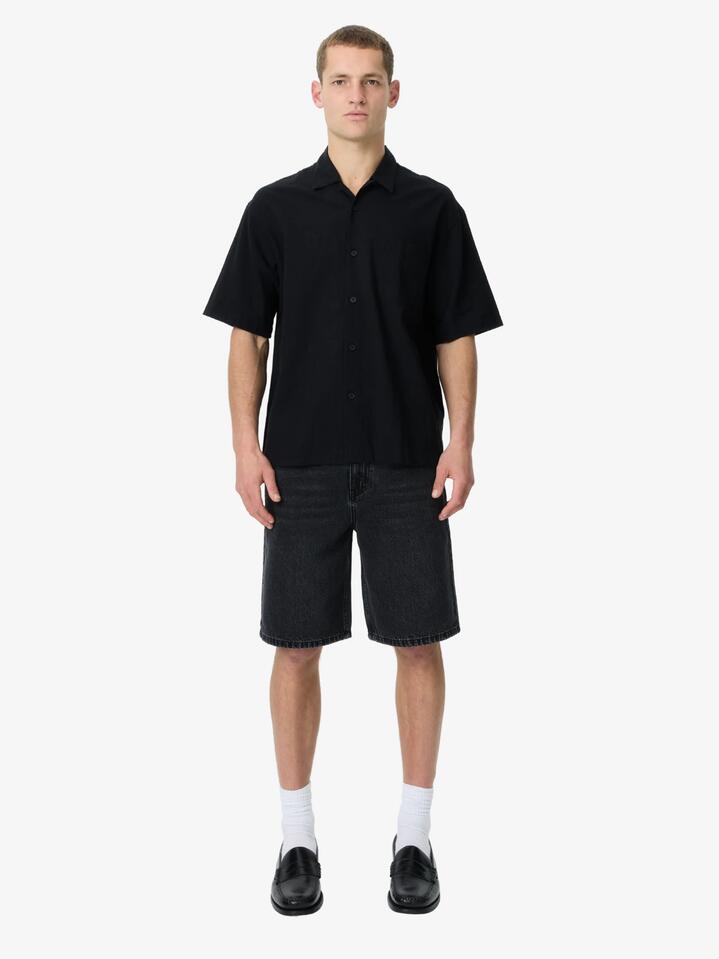 Image of Shirts. Productname: Article One Whelan Shirt in Black colour by brand - Article One