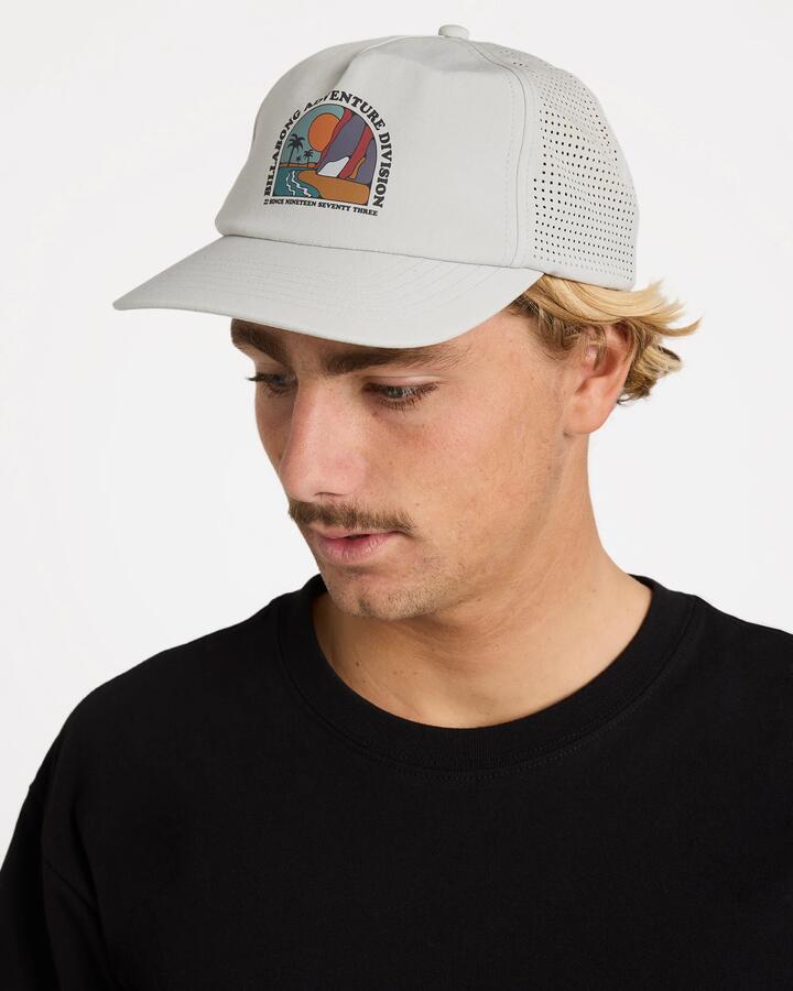 Image of Electronics Accessories. Productname: Billabong Mens Adiv Tech Trucker Cap Grey Heather - in Grey Heather colour by brand - Billabong
