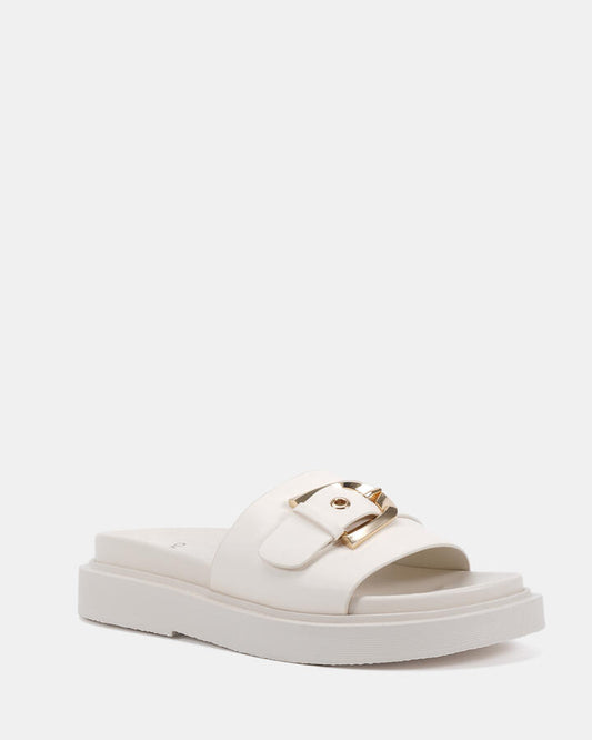 Image of Sandals. Productname: SATAY: WHITE - Women's Thongs in Multi colour by brand - Novo