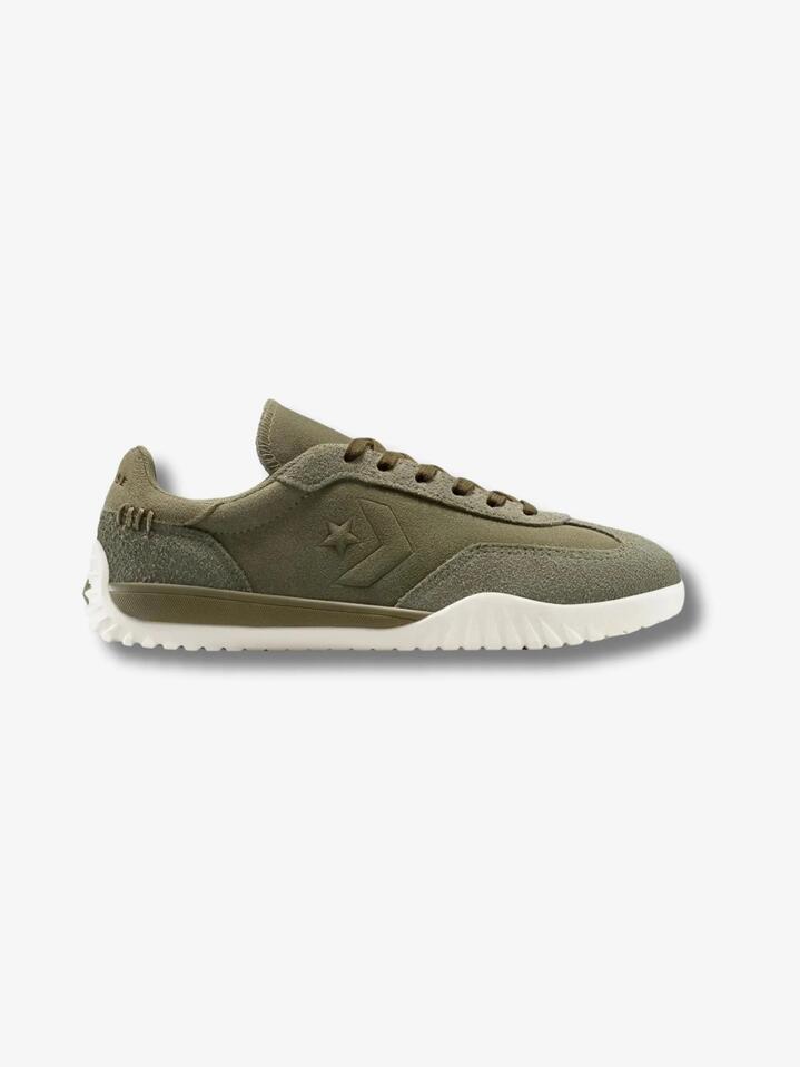 Image of Sneakers. Productname: Converse Unisex Run Star Trainer Colorful Suede in Utility/Utility/Egret colour by brand - Converse