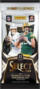 Image of Toys. Product name - Panini NFL 2024 Select Football Fat Pack Trading Cards in colour by brand - Toymate