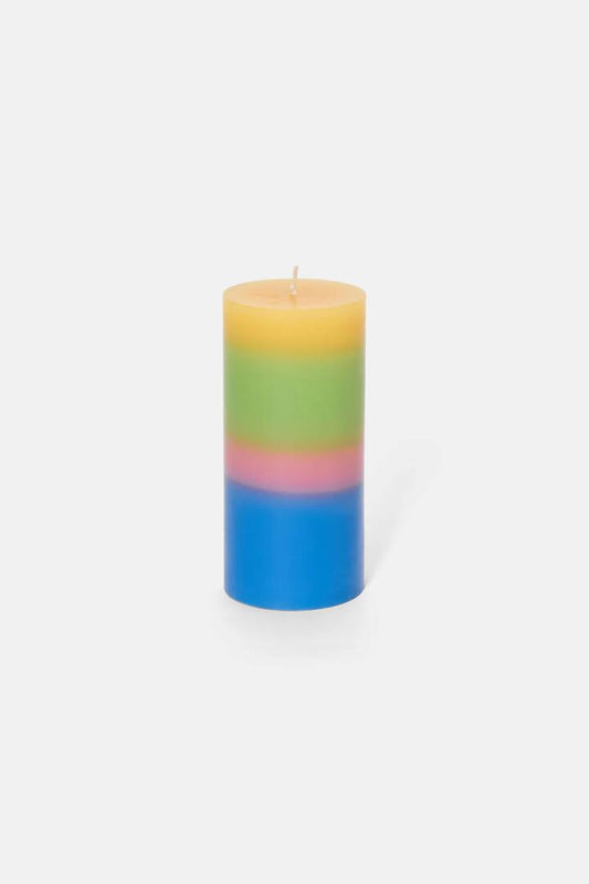 Image of Others. Productname: Santorini Pillar Candle in Multi colour by brand - Gorman