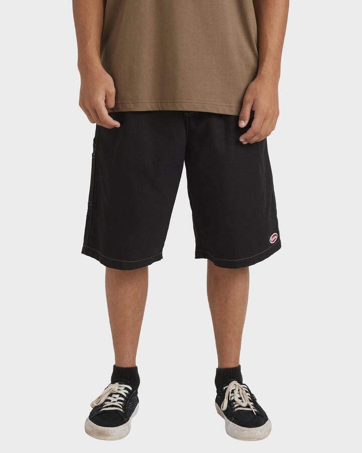 Image of Accessories. Product name - Billabong Mens Immortal Core 22" Walkshorts Black - in Black colour by brand - Billabong