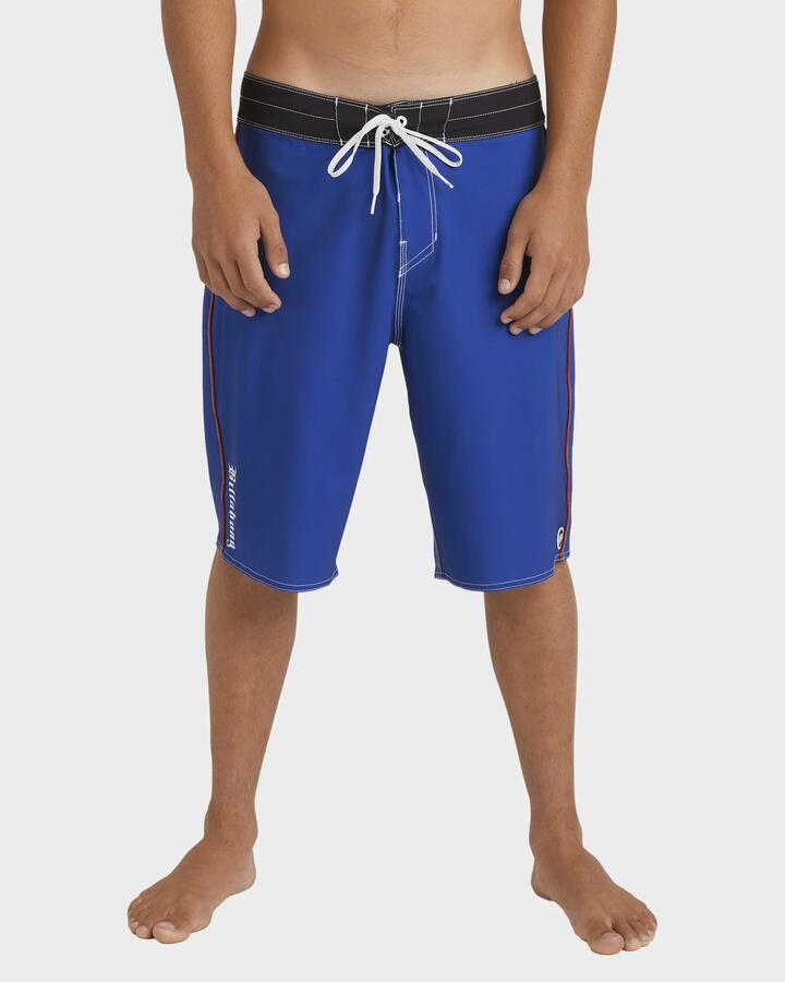 Image of Swimwear. Product name - Billabong Mens Immortal Core 21" Boardshorts Cobalt - in Cobalt colour by brand - Billabong