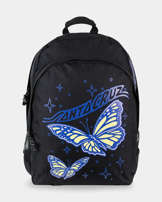 Image of Bags. Productname: Santa Cruz - Girls Winged Butterflies Backpack - Black - in Black colour by brand - Santa Cruz
