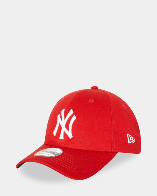 Image of Hats. Product name - New Era 9Forty New York Yankees Cap Scarlett White in Scarlett White colour by brand - New Era