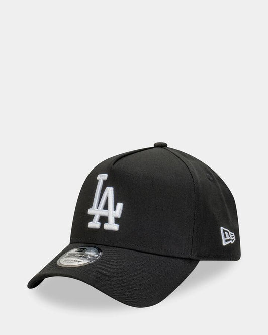 Image of Hats. Productname: Newera 9Forty La Dodgers Cap Black - in Black colour by brand - Newera