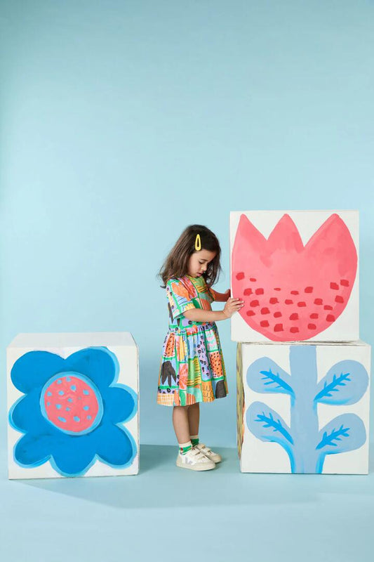 Image of Dresses. Productname: Vacay Kids Dress in Print colour by brand - Gorman