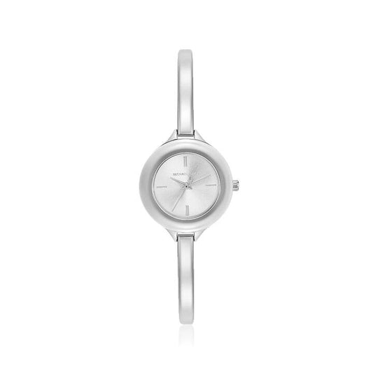 Image of Watches. Product name - Michael Kors Izzy Quartz Silver Tone Watch MK4930 in colour by brand - Michael Kors